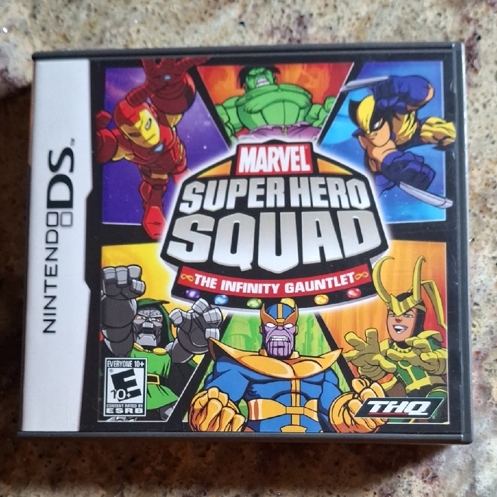 Marvel Red and Green Super Hero Squad Video Game